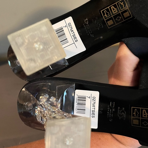 DUNE London Mitsie Perspex Heels NEW - Picture 11 of 11